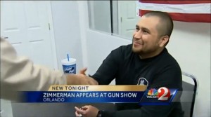George Zimmerman at Orlando Gun Show