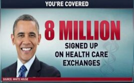 8 Million Signed Up For Obamacare