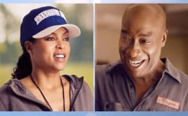Taraji P. Henson with Michael Clarke Duncan