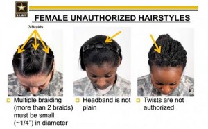U.S. Army Hairstyle Discrimination and Ban Against Black Women