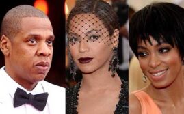Jay-Z, Beyonce and Solange