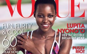 Lupita Nyong'o on Vogue Cover