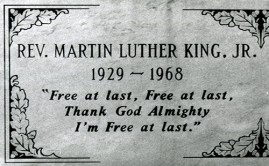 Martin Luther King Jr MLK Memorial Tomb