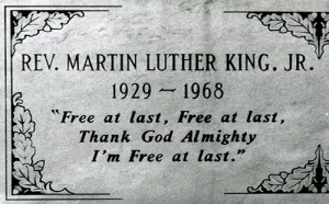 Martin Luther King Jr MLK Memorial Tomb