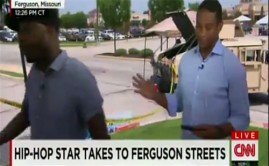 Don Lemon and Talib Kweli Arguing on TV