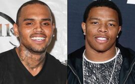 Chris Brown Shares Advice With Ray Rice