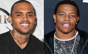 Chris Brown Shares Advice With Ray Rice