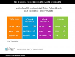 Multicultural Households Nielson Holiday Shopping
