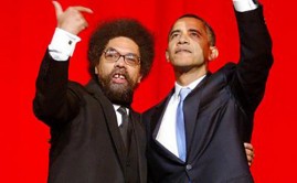 Cornel West With Obama