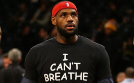 Lebron James says I Can't Breathe