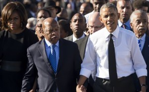 Obama Leads March in Selma
