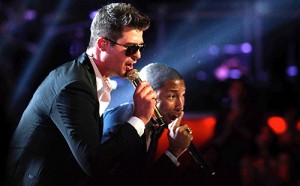Robin Thicke and Pharrell Williams