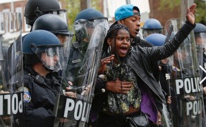 Baltimore Riots About the Death of Freddie Gray