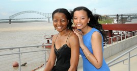 Rosie Riley at left and her daughter Ivy Riley