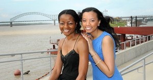 Rosie Riley at left and her daughter Ivy Riley