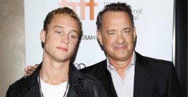Chet Hanks with Dad, Tom Hanks