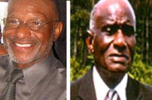 Dr. Charles L. Singleton (left) and his father, Clement A. Singleton, Sr.