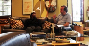 Robert King With Philippe Diaz