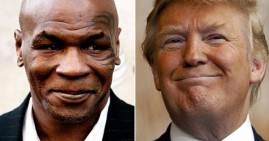 Mike Tyson and Donald Trump