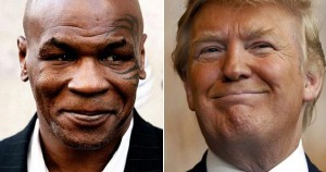 Mike Tyson and Donald Trump