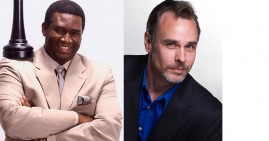 Orrin Hudson and Dr. Erik Fisher