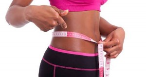 Woman with Flat Stomach