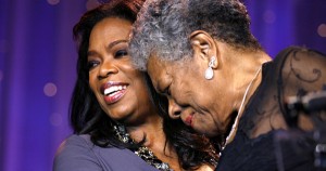 Oprah Winfrey and Maya Angelou