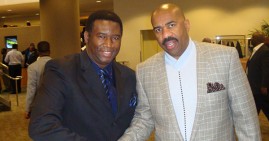 Orrin Hudson With Steve Harvey