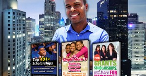 Entrepreneur Dante Lee with Black money books