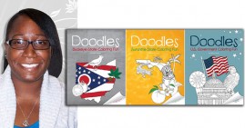 Setria James, founder of Doodle Coloring Books