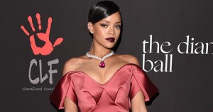 Rihanna Promoting Scholarship Program