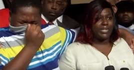 Alton Sterling's Breaks Down Crying During Family Press Conference