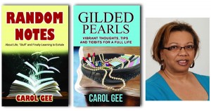 Author Carol Gee and her new books