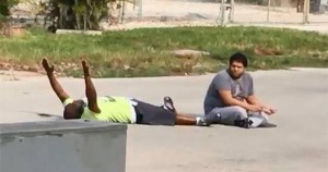 Charles Kinsey, unarmed Black man shot with hands up