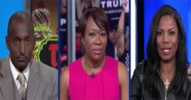 Randal Pinkett and Omarosa