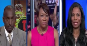 Randal Pinkett and Omarosa