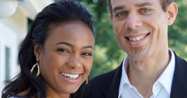 Tatyana Ali with husband