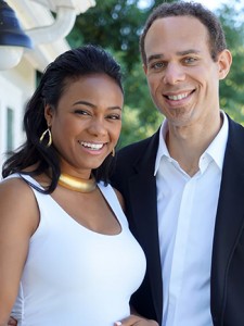 Tatyana Ali with husband