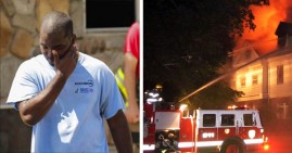 Kenneth Walker, firefighter whose home was burned down