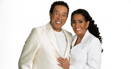 Smokey Robinson and wife, Frances