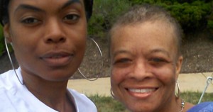 Stephanie Singleton and Carmen Harris