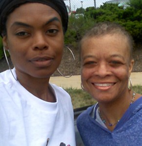 Stephanie Singleton and Carmen Harris