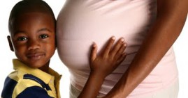 African American Pregnant Woman