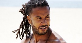 Black man with dreadlocks