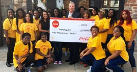 Teenshop Inc. receives grant from Coca-Cola