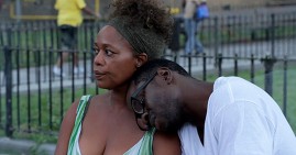 Alfre Woodard and Gbenga Akinnabe star in Knucklehead