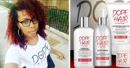 Iasia Smith, founder of Dope Hair