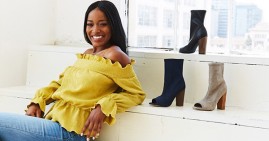 Keke Palmer's shoe collection with Shoe Dazzle