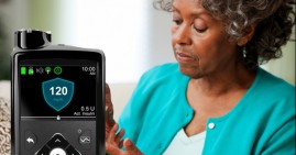 MiniMed device by Metronics that manages Diabetes