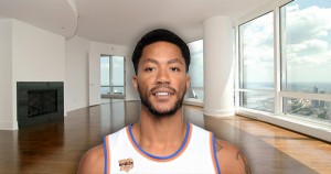 Derrick Rose in his Trump Tower Condo